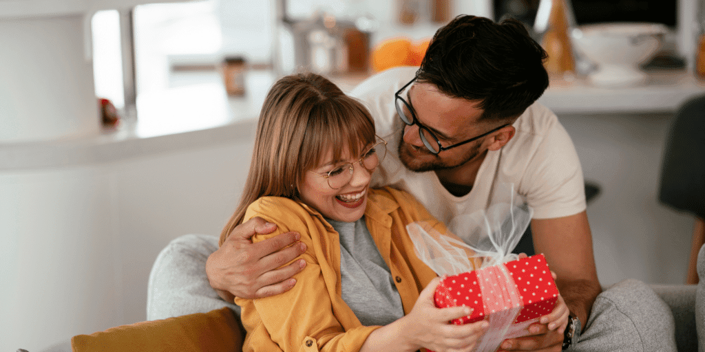 The fifth sign a guy is into you: He Makes Romantic Gestures